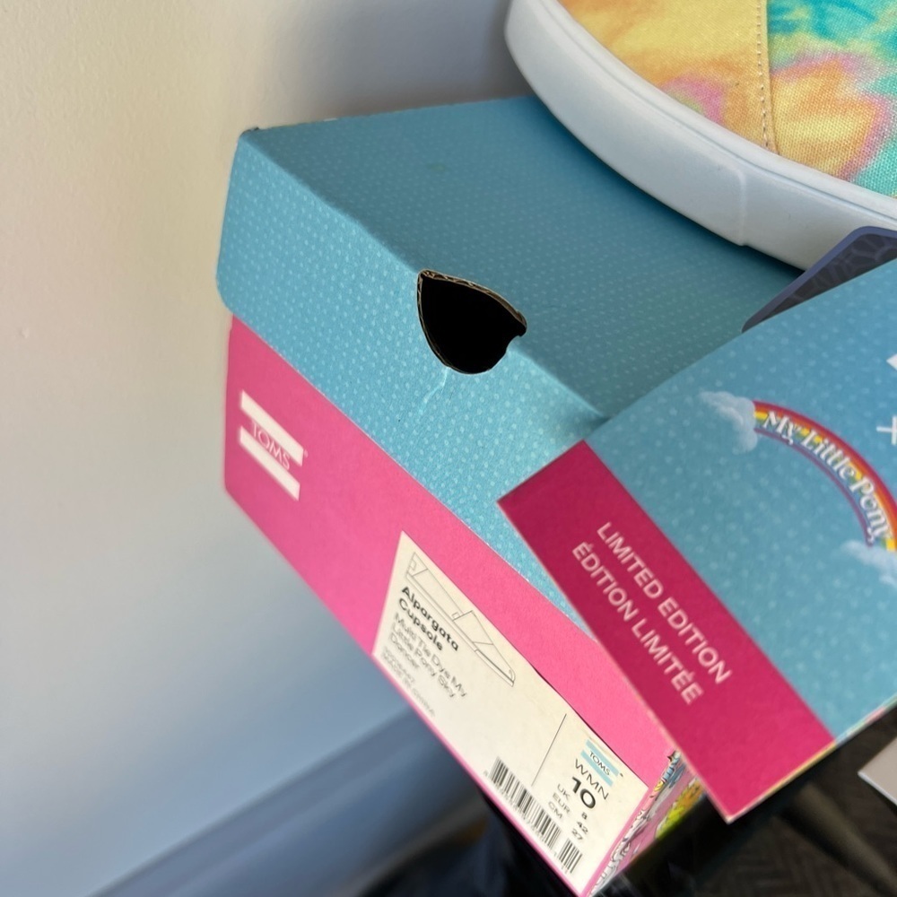 Toms Alpargatas Cupsole Multi Tie Dye My Little Pony Sky Dancer - Picture 10 of 11